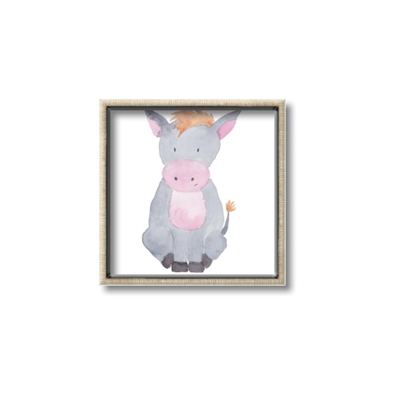 Picture of Farm Cow _GroupedProduct_Square_Mini_ _GroupedProduct_Square_Canvas_Framed_
