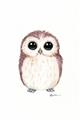 Picture of Baby Farm Owl _GroupedProduct_Rectangle_Portrait_Mini_ _GroupedProduct_Rectangle_Portrait_Unframed_Print_Only_
