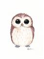 Picture of Baby Farm Owl _GroupedProduct_Rectangle_Portrait_Mini_ _GroupedProduct_Rectangle_Portrait_Unframed_Print_Only_