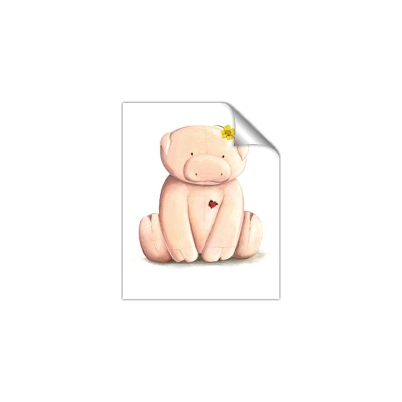 Picture of Cute Piggy _GroupedProduct_Rectangle_Portrait_Mini_ _GroupedProduct_Rectangle_Portrait_Unframed_Print_Only_