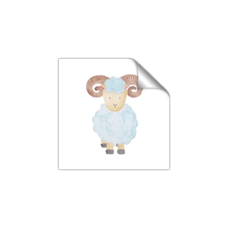 Picture of Farm Sheep _GroupedProduct_Square_Mini_ _GroupedProduct_Square_Unframed_Print_Only_