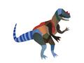 Picture of colourful T-rex _GroupedProduct_Rectangle_Landscape_Mini_ _GroupedProduct_Rectangle_Landscape_Unframed_Print_Only_