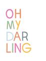Picture of Oh My Darling kids _GroupedProduct_Rectangle_Portrait_Mini_ _GroupedProduct_Rectangle_Portrait_Unframed_Print_Only_
