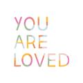 Picture of You are loved kids _GroupedProduct_Square_Mini_ _GroupedProduct_Square_Unframed_Print_Only_