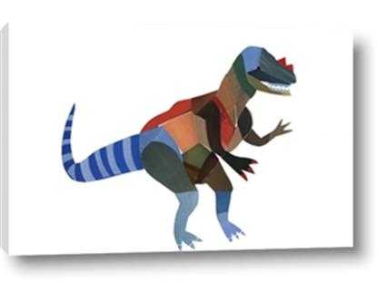 Picture of colourful T-rex