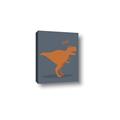 Picture of Orange T-rex Rawr _GroupedProduct_Rectangle_Portrait_Mini_ _GroupedProduct_Rectangle_Portrait_Canvas_