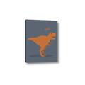 Picture of Orange T-rex Rawr _GroupedProduct_Rectangle_Portrait_Mini_ _GroupedProduct_Rectangle_Portrait_Canvas_