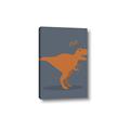Picture of Orange T-rex Rawr _GroupedProduct_Rectangle_Portrait_Mini_ _GroupedProduct_Rectangle_Portrait_Canvas_