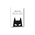 Picture of Welcome to the Batcave White _GroupedProduct_Rectangle_Portrait_Mini_ _GroupedProduct_Rectangle_Portrait_Canvas_