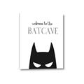 Picture of Welcome to the Batcave White _GroupedProduct_Rectangle_Portrait_Mini_ _GroupedProduct_Rectangle_Portrait_Canvas_