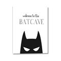 Picture of Welcome to the Batcave White _GroupedProduct_Rectangle_Portrait_Mini_ _GroupedProduct_Rectangle_Portrait_Canvas_