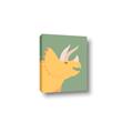 Picture of Yellow Triceratops _GroupedProduct_Rectangle_Portrait_Mini_ _GroupedProduct_Rectangle_Portrait_Canvas_
