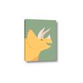 Picture of Yellow Triceratops _GroupedProduct_Rectangle_Portrait_Mini_ _GroupedProduct_Rectangle_Portrait_Canvas_