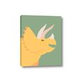 Picture of Yellow Triceratops _GroupedProduct_Rectangle_Portrait_Mini_ _GroupedProduct_Rectangle_Portrait_Canvas_