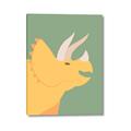 Picture of Yellow Triceratops _GroupedProduct_Rectangle_Portrait_Mini_ _GroupedProduct_Rectangle_Portrait_Canvas_