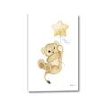 Picture of Floating Baby lion cub _GroupedProduct_Rectangle_Portrait_Mini_ _GroupedProduct_Rectangle_Portrait_Canvas_