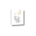 Picture of Floating baby elephant _GroupedProduct_Rectangle_Portrait_Mini_ _GroupedProduct_Rectangle_Portrait_Canvas_