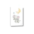 Picture of Floating baby elephant _GroupedProduct_Rectangle_Portrait_Mini_ _GroupedProduct_Rectangle_Portrait_Canvas_