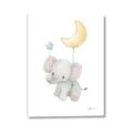 Picture of Floating baby elephant _GroupedProduct_Rectangle_Portrait_Mini_ _GroupedProduct_Rectangle_Portrait_Canvas_