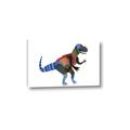 Picture of colourful T-rex _GroupedProduct_Rectangle_Landscape_Mini_ _GroupedProduct_Rectangle_Landscape_Canvas_