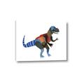 Picture of colourful T-rex _GroupedProduct_Rectangle_Landscape_Mini_ _GroupedProduct_Rectangle_Landscape_Canvas_