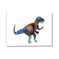 Picture of colourful T-rex _GroupedProduct_Rectangle_Landscape_Mini_ _GroupedProduct_Rectangle_Landscape_Canvas_