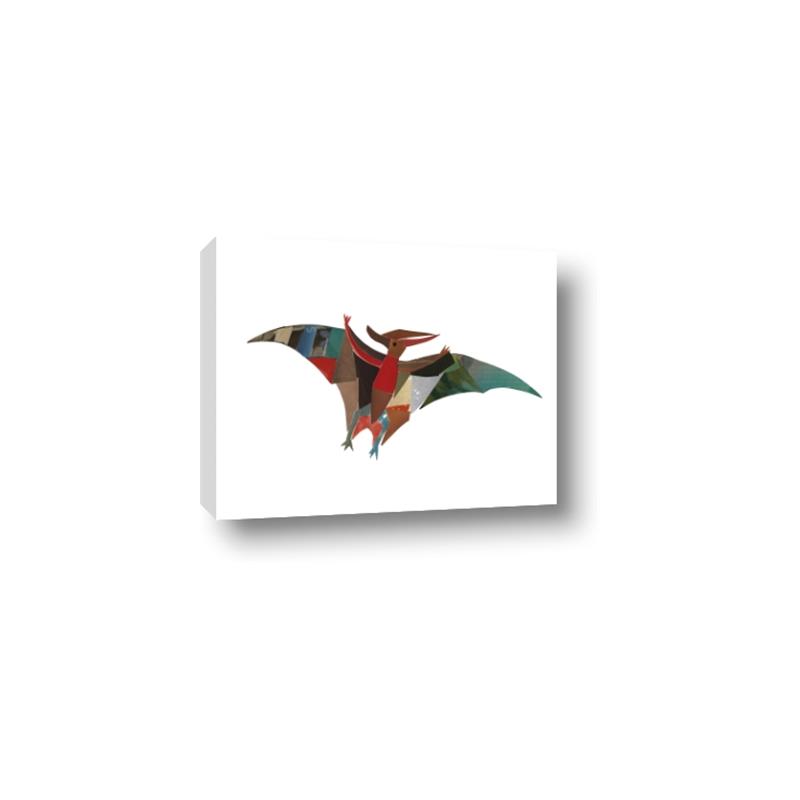 Picture of Colourful pterodactyl _GroupedProduct_Rectangle_Landscape_Mini_ _GroupedProduct_Rectangle_Landscape_Canvas_