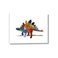 Picture of colorful stegosaurus _GroupedProduct_Rectangle_Landscape_Mini_ _GroupedProduct_Rectangle_Landscape_Canvas_