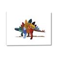 Picture of colorful stegosaurus _GroupedProduct_Rectangle_Landscape_Mini_ _GroupedProduct_Rectangle_Landscape_Canvas_