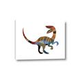 Picture of Colourful velociraptor  _GroupedProduct_Rectangle_Landscape_Mini_ _GroupedProduct_Rectangle_Landscape_Canvas_