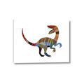 Picture of Colourful velociraptor  _GroupedProduct_Rectangle_Landscape_Mini_ _GroupedProduct_Rectangle_Landscape_Canvas_