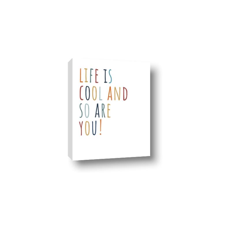 Picture of Life is Cool kids  _GroupedProduct_Rectangle_Portrait_Mini_ _GroupedProduct_Rectangle_Portrait_Canvas_