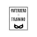 Picture of Superhero in Training _GroupedProduct_Rectangle_Portrait_Mini_ _GroupedProduct_Rectangle_Portrait_Canvas_Framed_