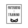 Picture of Superhero in Training _GroupedProduct_Rectangle_Portrait_Mini_ _GroupedProduct_Rectangle_Portrait_Canvas_Framed_