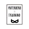 Picture of Superhero in Training _GroupedProduct_Rectangle_Portrait_Mini_ _GroupedProduct_Rectangle_Portrait_Canvas_Framed_