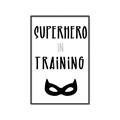 Picture of Superhero in Training _GroupedProduct_Rectangle_Portrait_Mini_ _GroupedProduct_Rectangle_Portrait_Canvas_Framed_