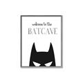 Picture of Welcome to the Batcave White _GroupedProduct_Rectangle_Portrait_Mini_ _GroupedProduct_Rectangle_Portrait_Canvas_Framed_