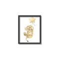 Picture of Floating Baby lion cub _GroupedProduct_Rectangle_Portrait_Mini_ _GroupedProduct_Rectangle_Portrait_Canvas_Framed_