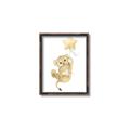 Picture of Floating Baby lion cub _GroupedProduct_Rectangle_Portrait_Mini_ _GroupedProduct_Rectangle_Portrait_Canvas_Framed_