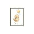 Picture of Floating Baby lion cub _GroupedProduct_Rectangle_Portrait_Mini_ _GroupedProduct_Rectangle_Portrait_Canvas_Framed_