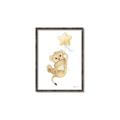 Picture of Floating Baby lion cub _GroupedProduct_Rectangle_Portrait_Mini_ _GroupedProduct_Rectangle_Portrait_Canvas_Framed_