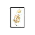 Picture of Floating Baby lion cub _GroupedProduct_Rectangle_Portrait_Mini_ _GroupedProduct_Rectangle_Portrait_Canvas_Framed_