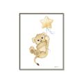 Picture of Floating Baby lion cub _GroupedProduct_Rectangle_Portrait_Mini_ _GroupedProduct_Rectangle_Portrait_Canvas_Framed_