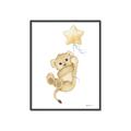 Picture of Floating Baby lion cub _GroupedProduct_Rectangle_Portrait_Mini_ _GroupedProduct_Rectangle_Portrait_Canvas_Framed_