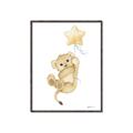 Picture of Floating Baby lion cub _GroupedProduct_Rectangle_Portrait_Mini_ _GroupedProduct_Rectangle_Portrait_Canvas_Framed_