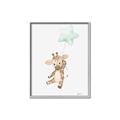 Picture of floating baby Giaraffe  _GroupedProduct_Rectangle_Portrait_Mini_ _GroupedProduct_Rectangle_Portrait_Canvas_Framed_