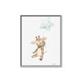 Picture of floating baby Giaraffe  _GroupedProduct_Rectangle_Portrait_Mini_ _GroupedProduct_Rectangle_Portrait_Canvas_Framed_