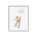 Picture of floating baby Giaraffe  _GroupedProduct_Rectangle_Portrait_Mini_ _GroupedProduct_Rectangle_Portrait_Canvas_Framed_