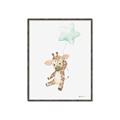 Picture of floating baby Giaraffe  _GroupedProduct_Rectangle_Portrait_Mini_ _GroupedProduct_Rectangle_Portrait_Canvas_Framed_