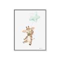 Picture of floating baby Giaraffe  _GroupedProduct_Rectangle_Portrait_Mini_ _GroupedProduct_Rectangle_Portrait_Canvas_Framed_